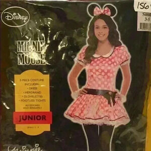 New Minnie Mouse dress costume junior sizes